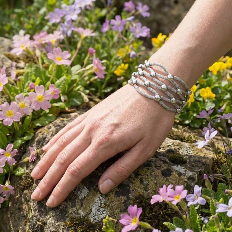 Náramek z chirurgické oceli CKR780