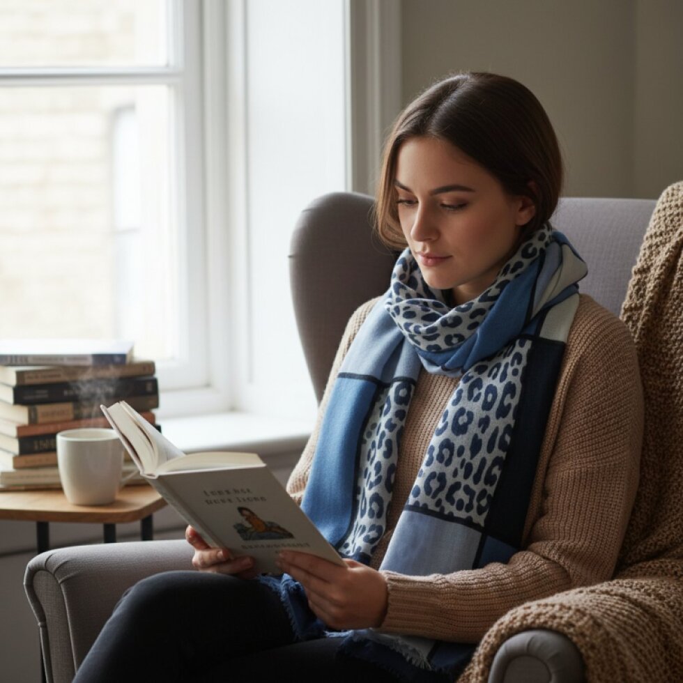 Wildora Barevný Dámský Šátek 180x78 cm - Bavlna a Viskóza