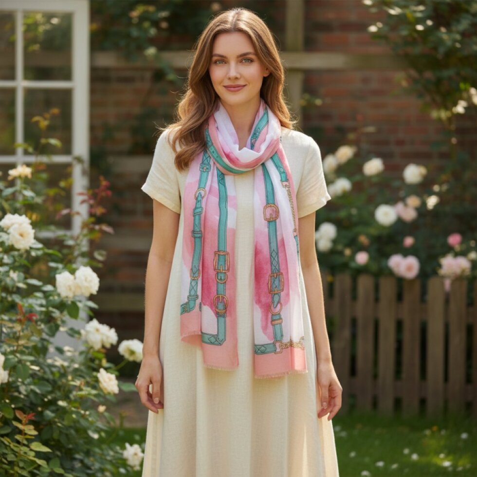 Dámský šátek Spirals Elegance 180x80cm - Luxusní design