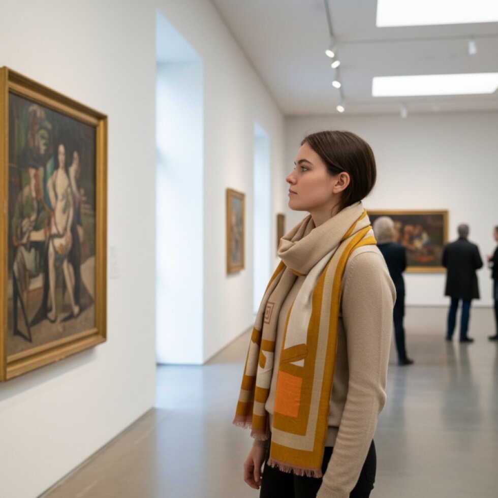 Dámský šátek Lemira-wa-146 s barevným lemem 185x90cm