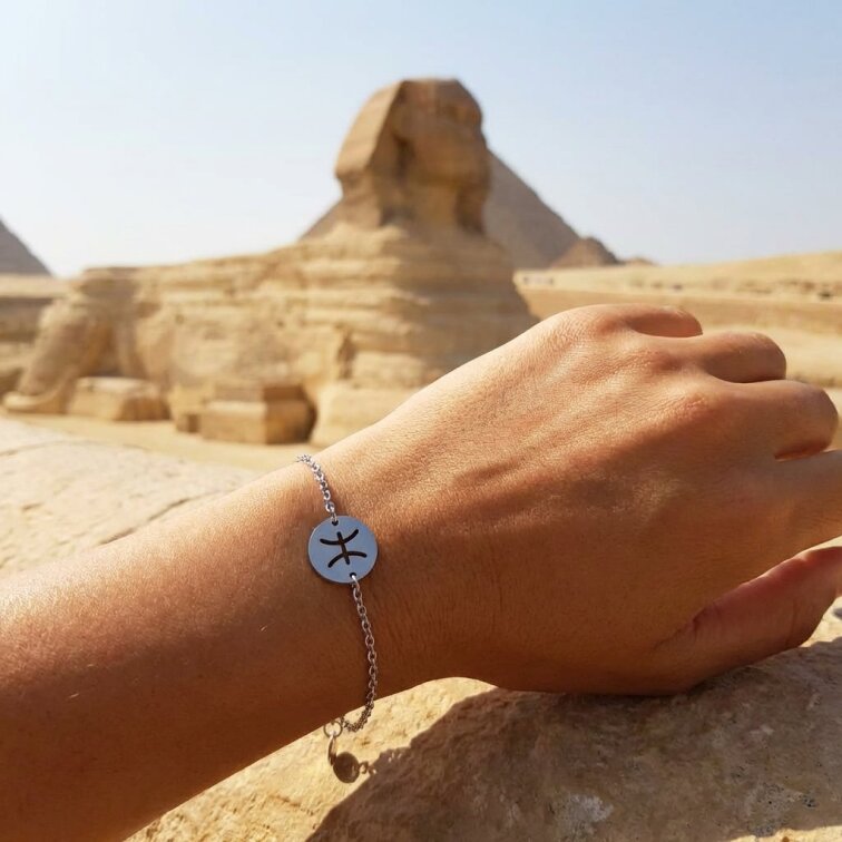 Náramek znamení zvěrokruhu Ryby 21. 2. až 20. 3.