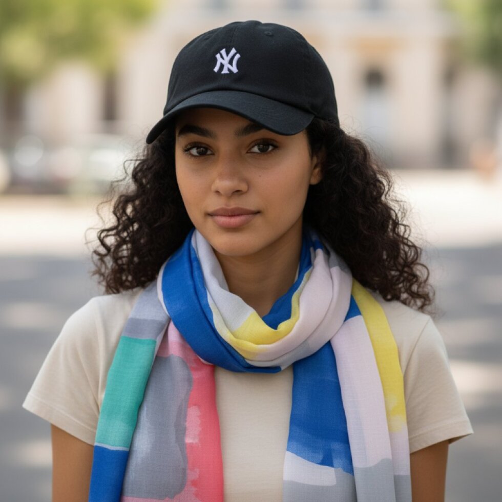 Barevný šátek Harmonie 180x86 cm - Multicolor