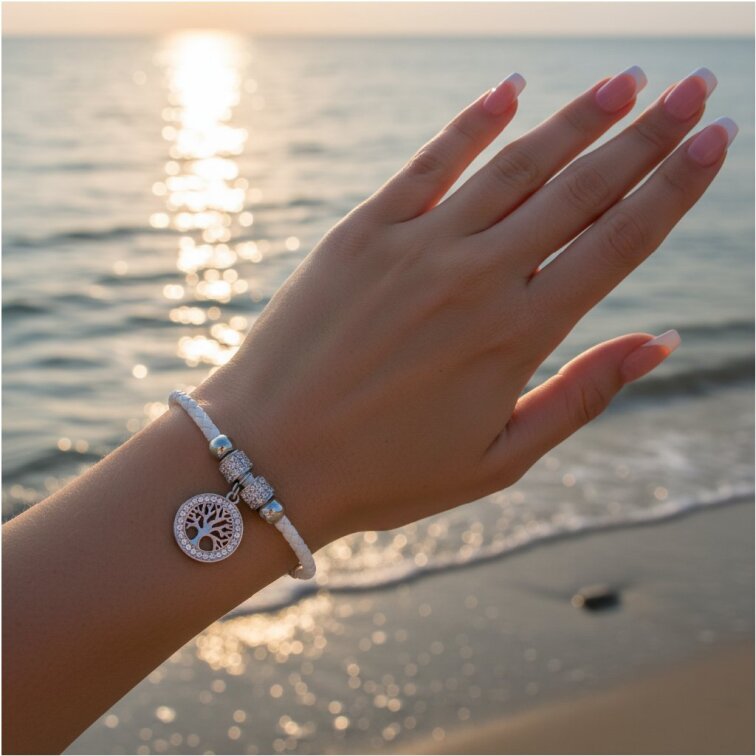 Dámsky náramek se stromem života KDF231