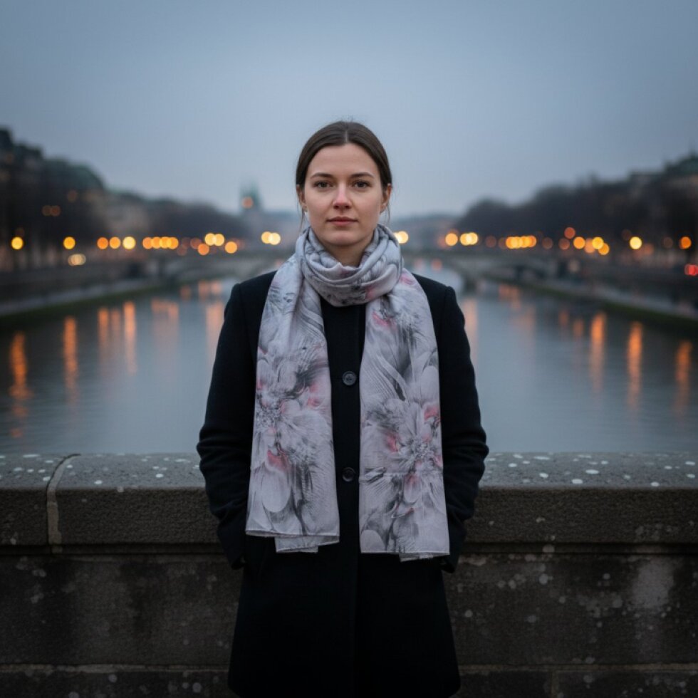 Aurora-wa-132: Elegantní barevný šátek 180x70 cm