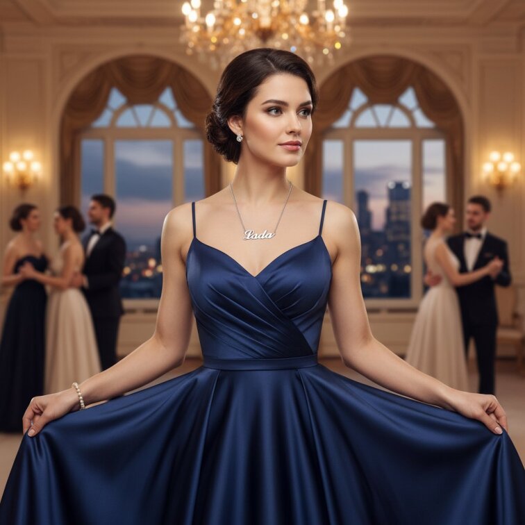 Řetízek z oceli se jménem Lada stříbrný