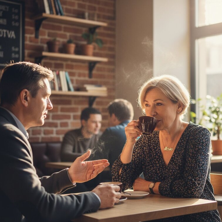 Řetízek z oceli se jménem Mária zlatá ocel