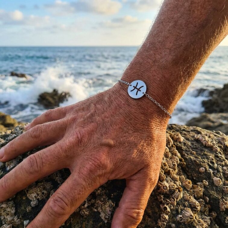 Náramek znamení zvěrokruhu Ryby 21. 2. až 20. 3.