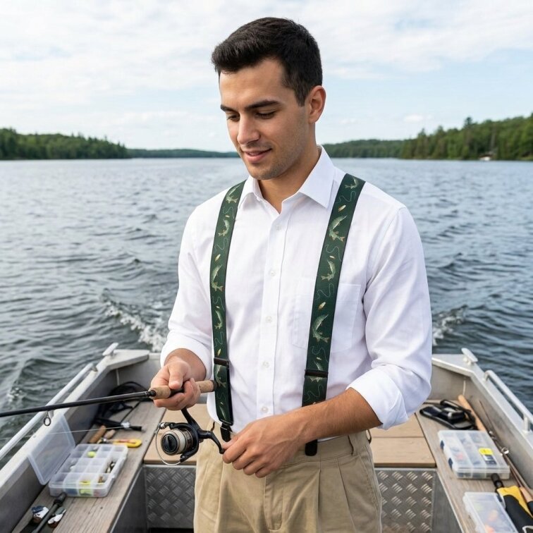 Rybářské kšandy TK243