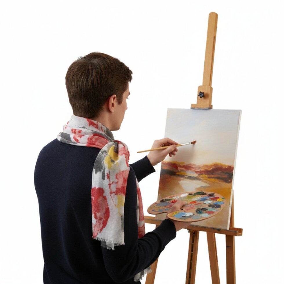 Dámská pestrobarevná šála 180×80 cm - Coloria