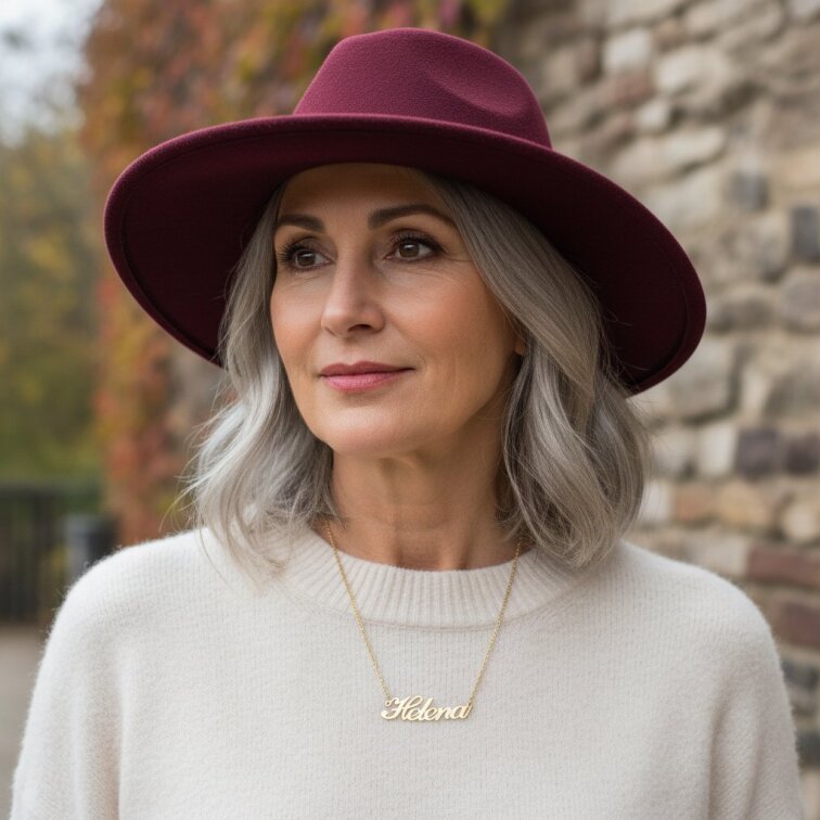 Řetízek z oceli se jménem Helena zlatá ocel