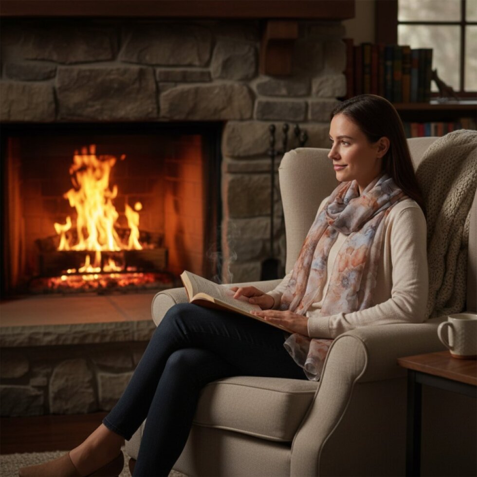 Aurora-wa-129 - Pestrobarevný šátek 180x70 cm