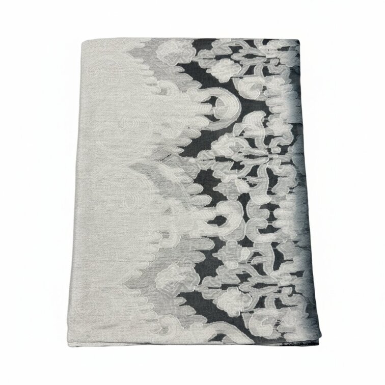 Elegantní šátek Dual Contrast 185x67cm - Hedvábí a Viskóza