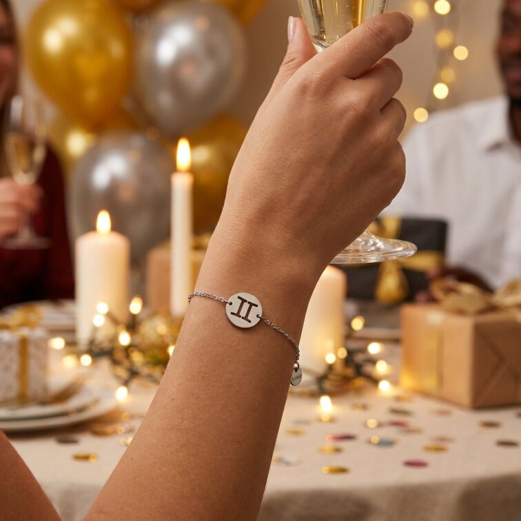 Náramek znamení zvěrokruhu Blíženci 22. 5. až 21. 6