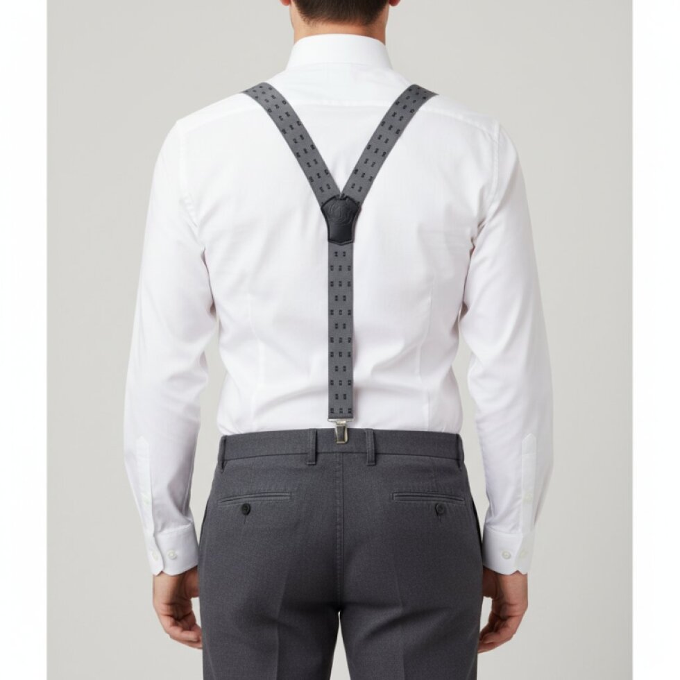 Kšandy pánské, šedé MB2059