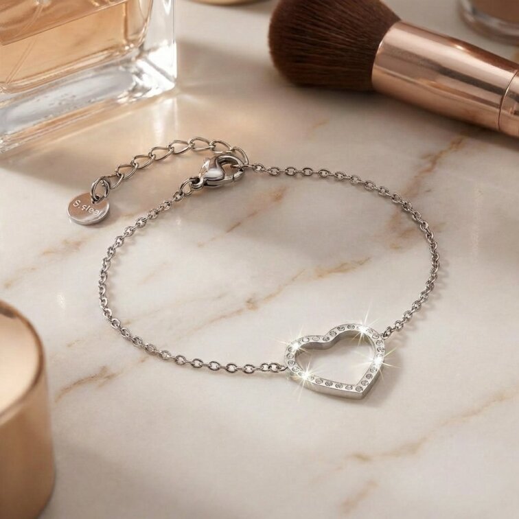 Dámský náramek z chirurgické oceli CKR767