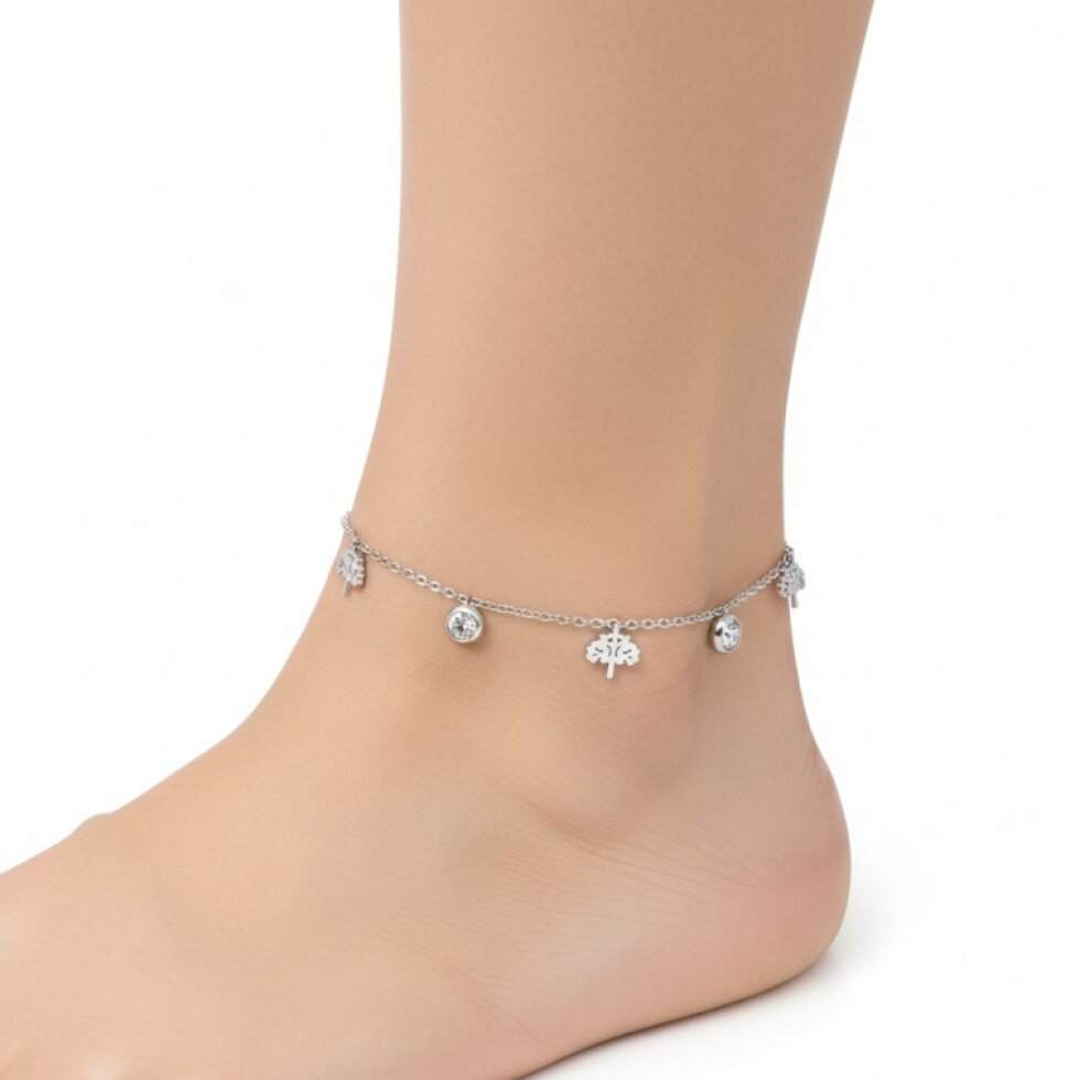 Dámský náramek stříbrný z chirurgické oceli