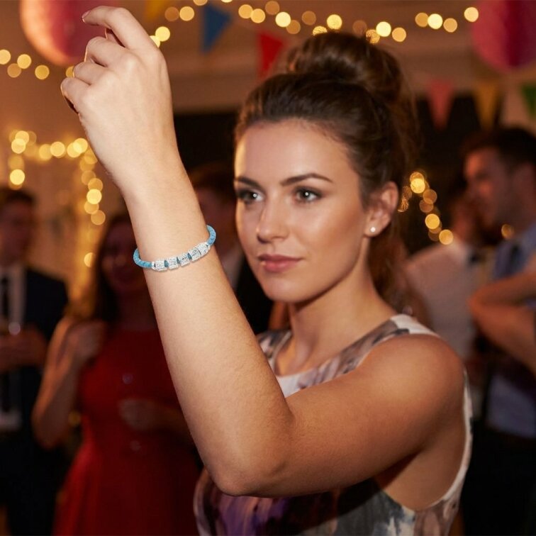 Dámsky náramek trinidad tyrkysový