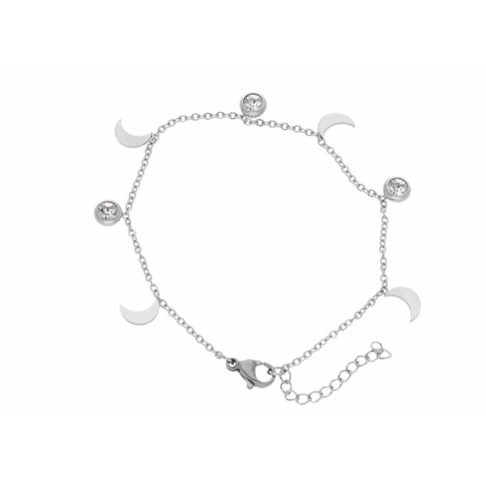 Dámský náramek stříbrný z chirurgické oceli