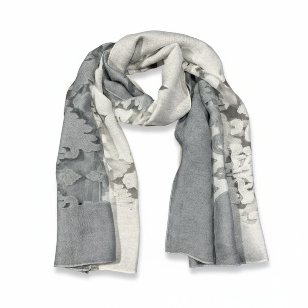 Elegantní šátek Dual Contrast 185x67cm