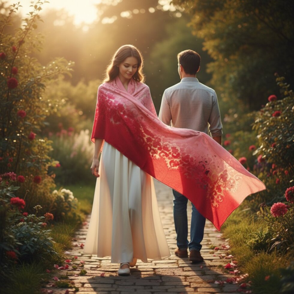 Elegantní šátek 185x67 cm - Dual Contrast