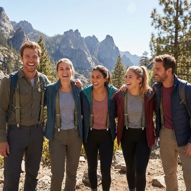 Kšandy pánské zelené MB2059