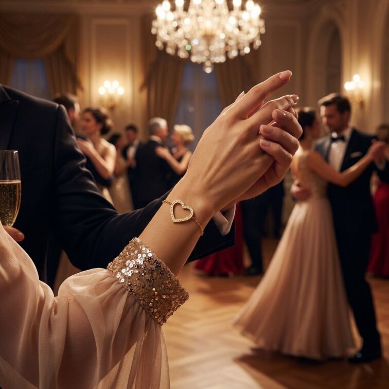 Dámský náramek z chirurgické oceli CKR768