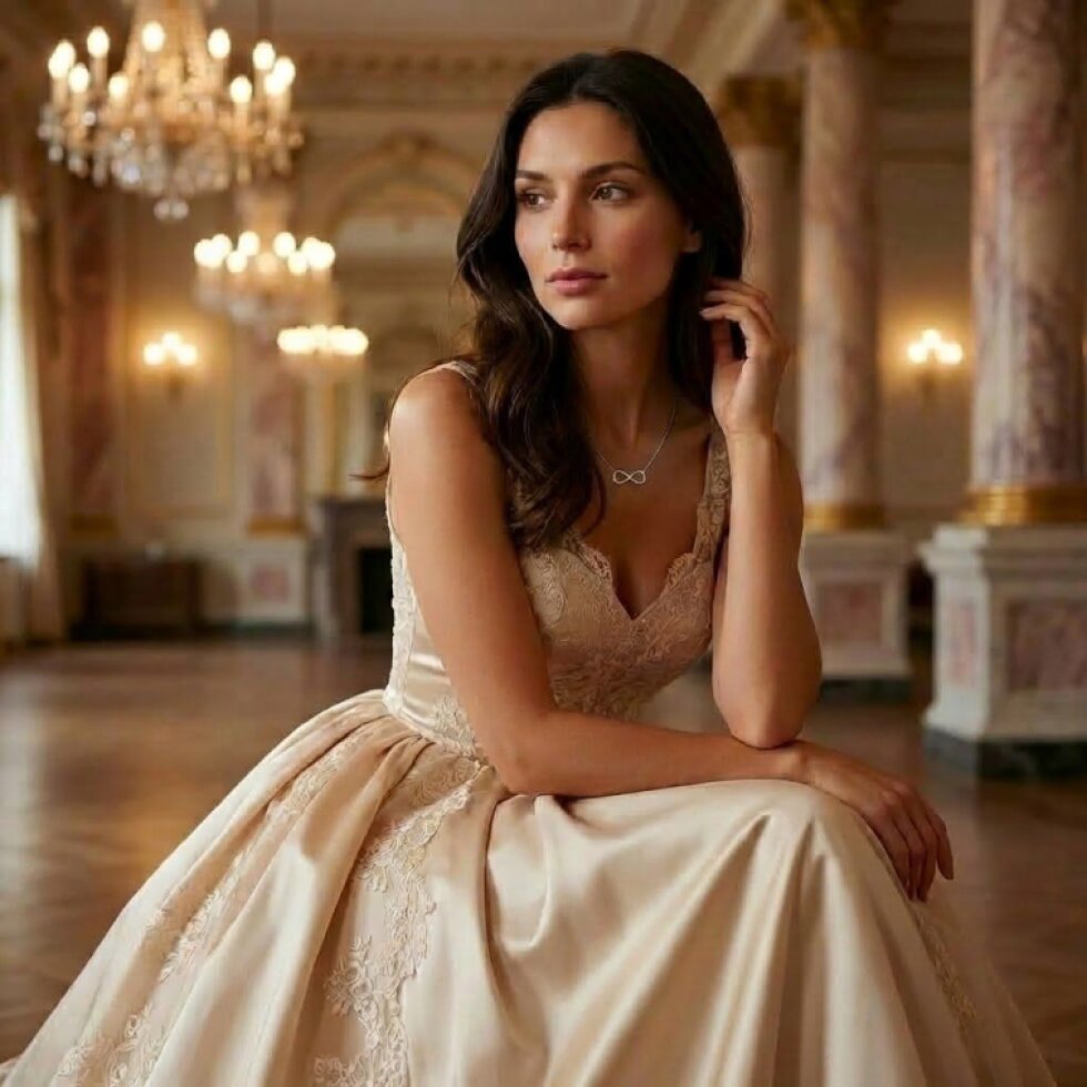 Ocelový přívěsek nekonečno se zirkony 32