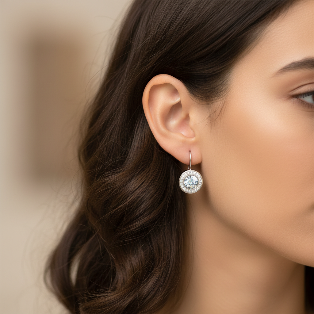 Náušnice z chirurgické oceli GKH2983