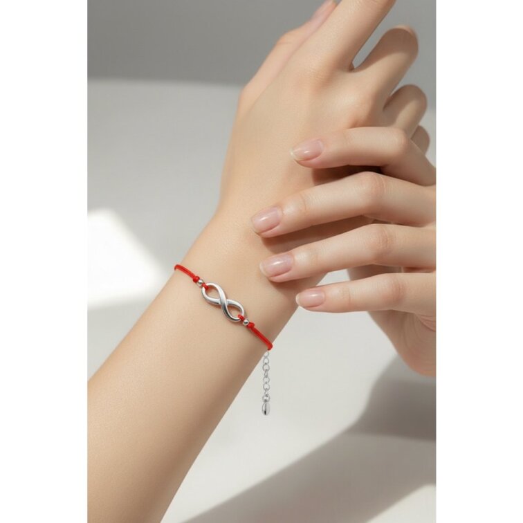 Dámský náramek nekonečno z chirurgické oceli CKR760