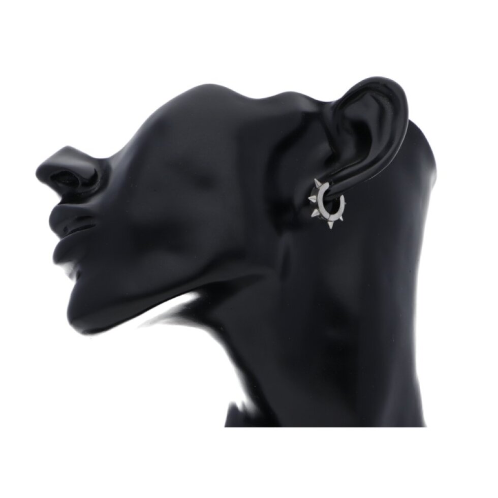 Chirurgické ocelové náušnice - Unisex kroužky s ostny