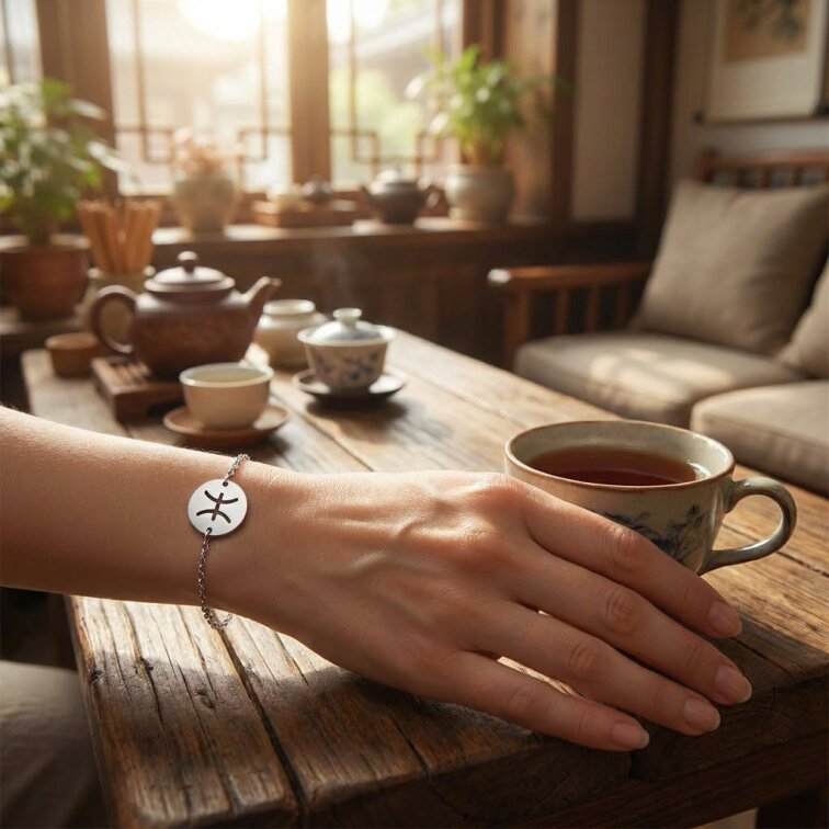 Náramek znamení zvěrokruhu Ryby 21. 2. až 20. 3.