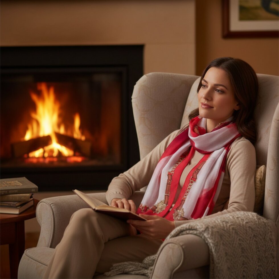 Dámský šátek Spirals Elegance 180x80 cm