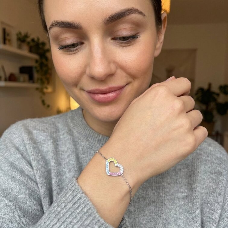 Dámský náramek z chirurgické oceli CKR766