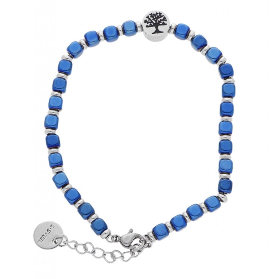 Dámsky ocelový náramek se stromem života