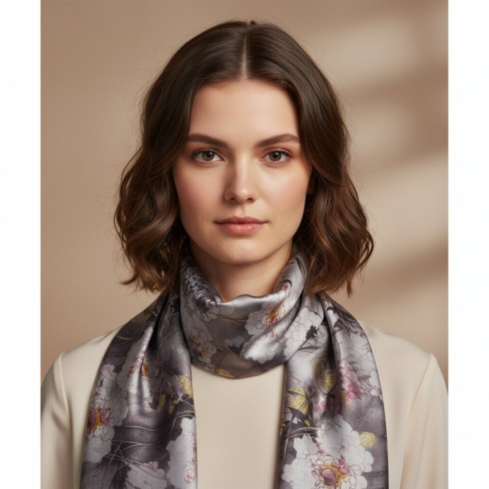 Luxusní oboustranný šátek Reverza-wa-115 170x75 cm