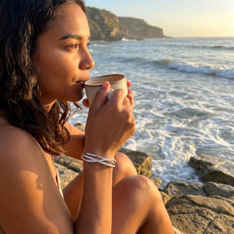 Dámský náramek z chirurgické oceli SL654