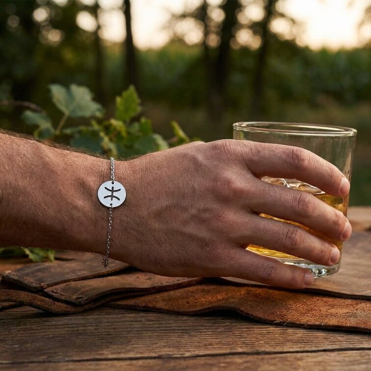 Náramek znamení zvěrokruhu Ryby 21. 2. až 20. 3.