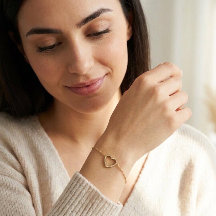 Dámský náramek z chirurgické oceli CKR768