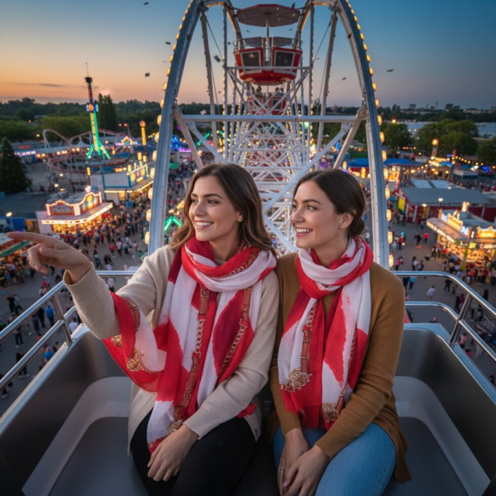 Dámský šátek Spirals Elegance 180x80 cm