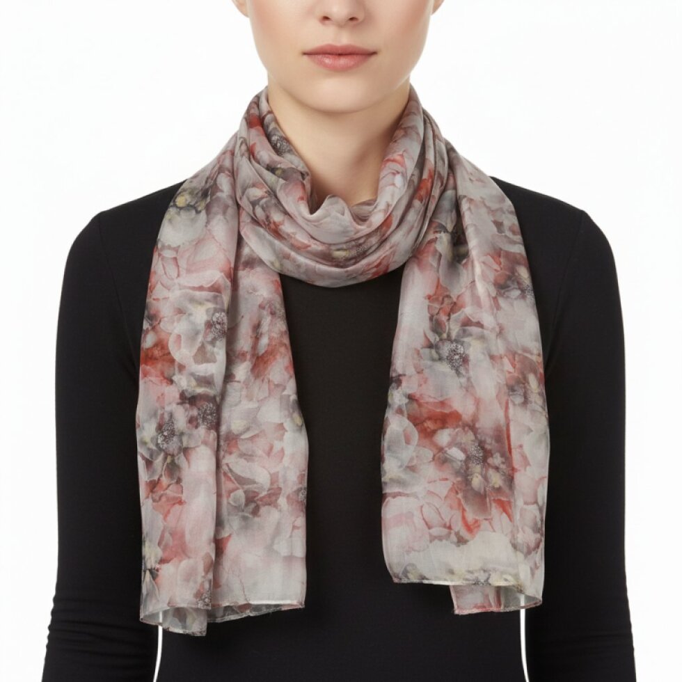 Barevný šátek se vzorem 180x70,Aurora-wa-127