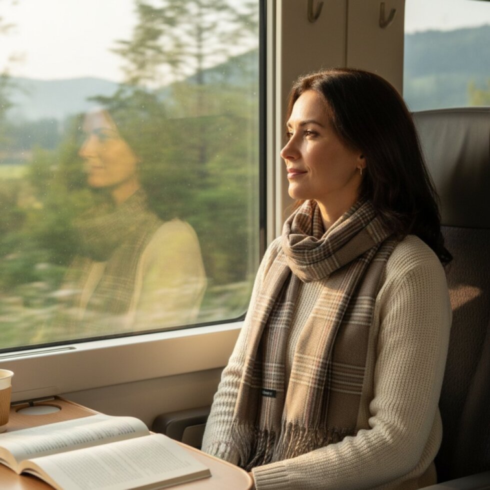 Luxusní Kašmírová Kostkovaná Šála 180x65 cm