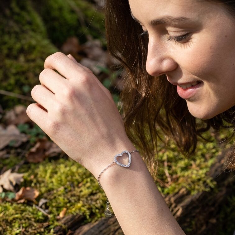 Dámský náramek z chirurgické oceli CKR767