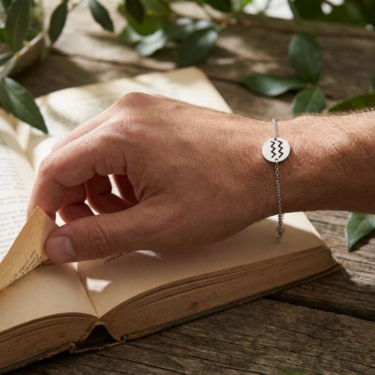 Náramek znamení zvěrokruhu Vodnář 21. 1. až 20. 2.