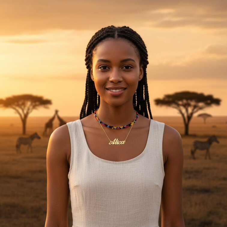 Řetízek z oceli se jménem Alica zlatá ocel