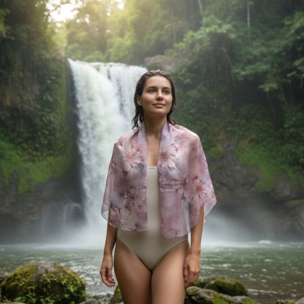 Elegantní barevný šátek Aurora 180x70 cm