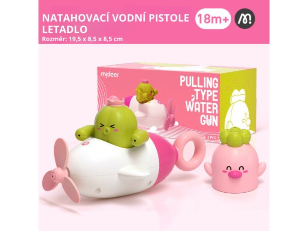 Natahovací vodní pistole - Letadlo