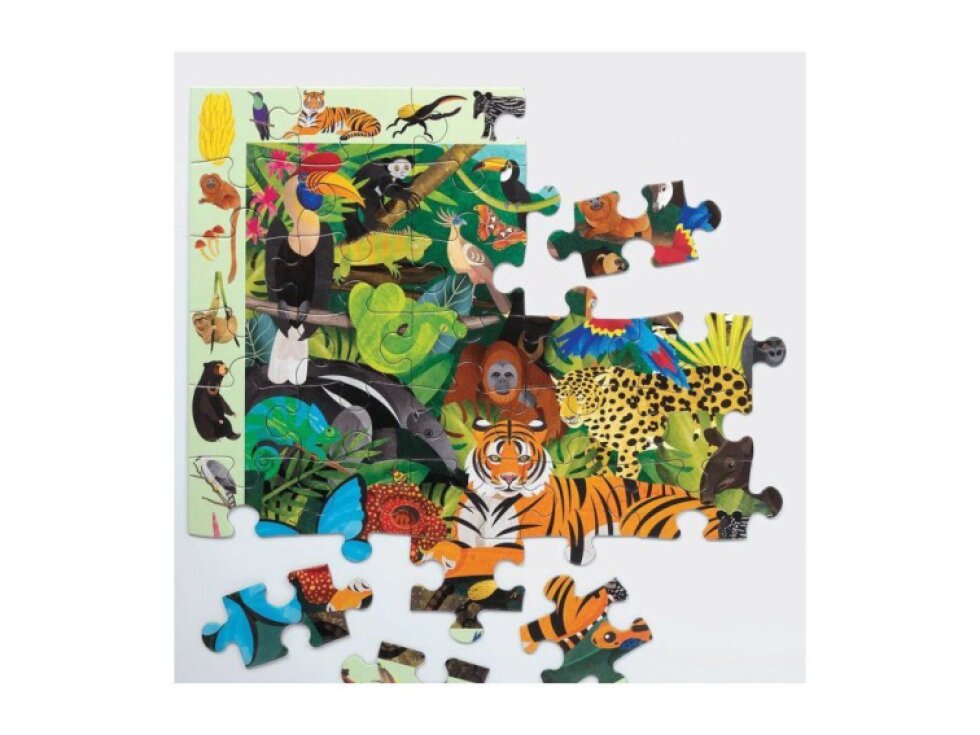 Mudpuppy Puzzle Hledání v deštném pralese