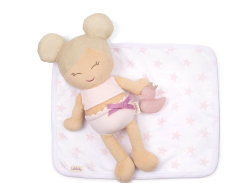 B-TOYS PANENKA PLYŠOVÁ DO VANY LULLA BABY BLONDE HAIR