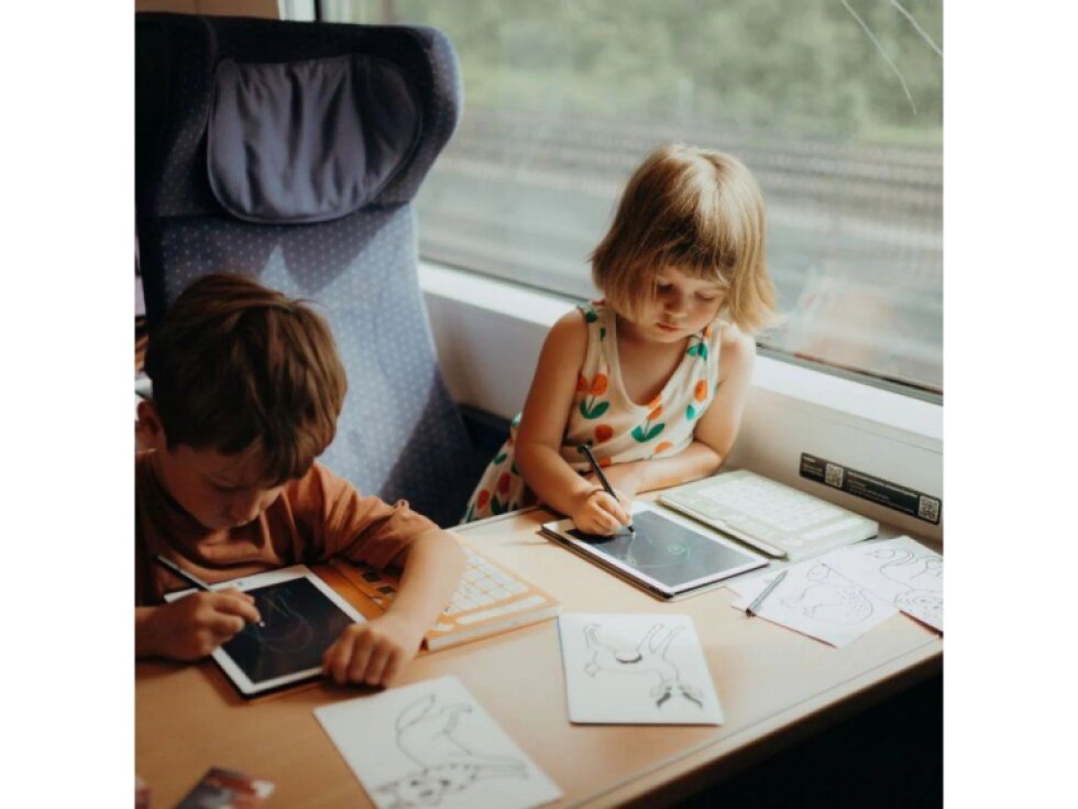 Kreslící tablet Kidydraw Mini Kidywolf - Dinosauři
