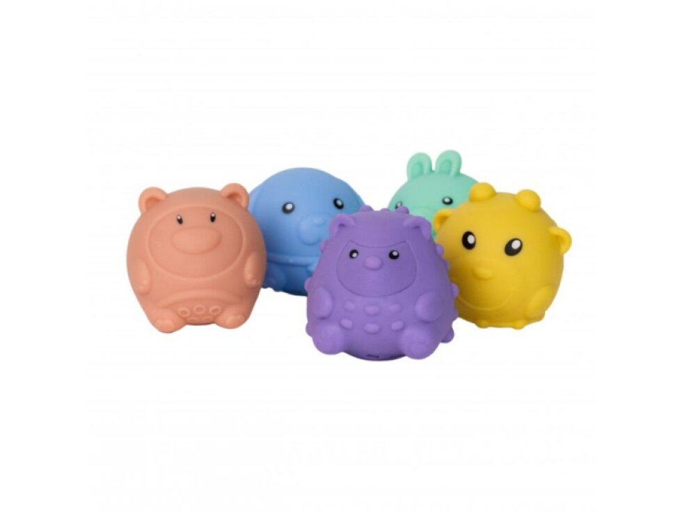 Smyslové hračky se zvukem GIOsensor Bell Toys – sada 6 ks